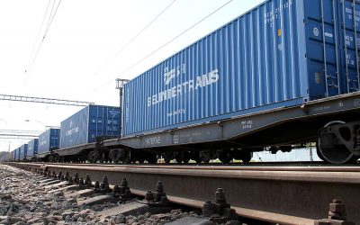 БЖД увеличила объем экспортных контейнерных перевозок в 1,3 раза